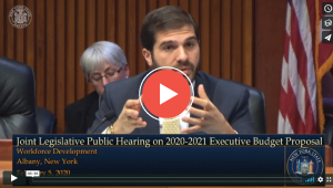Gounardes Joint Budget Hearing – Workforce Development