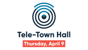 Two ways to hear PEF’s Tele-Town Hall on COVID-19