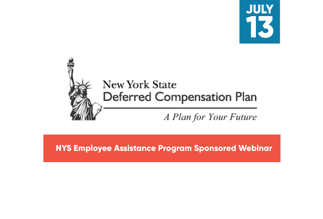 EAP sponsoring webinars on NYS Deferred Compensation Plan