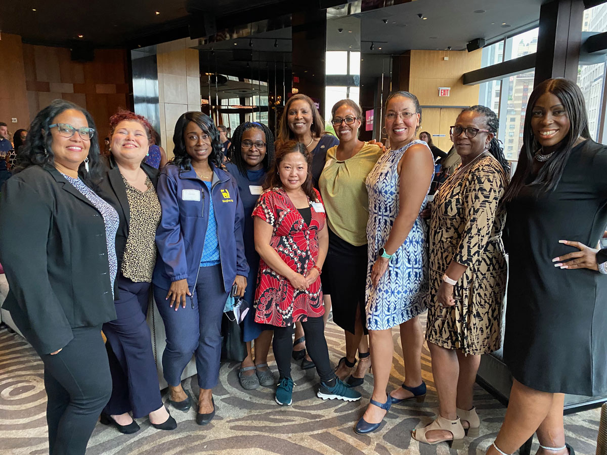 Group Photo from Women for Tish event in NYC