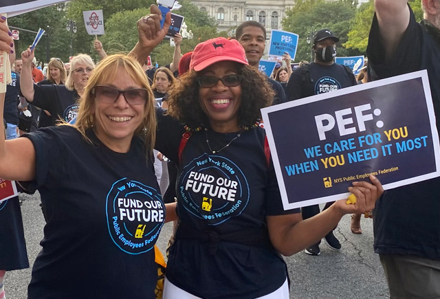 Hundreds march in annual Albany Labor Parade