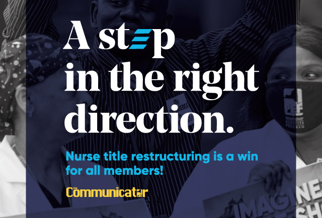 October Communicator: A Step in the Right Direction