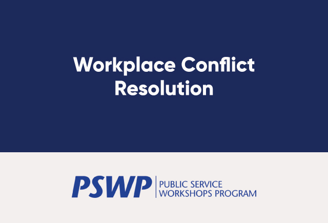 February 6 and 7: Workplace Conflict Resolution 