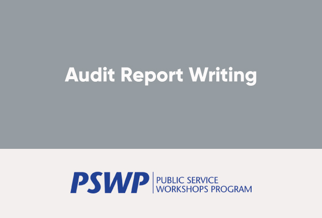 April 4: Audit Report Writing