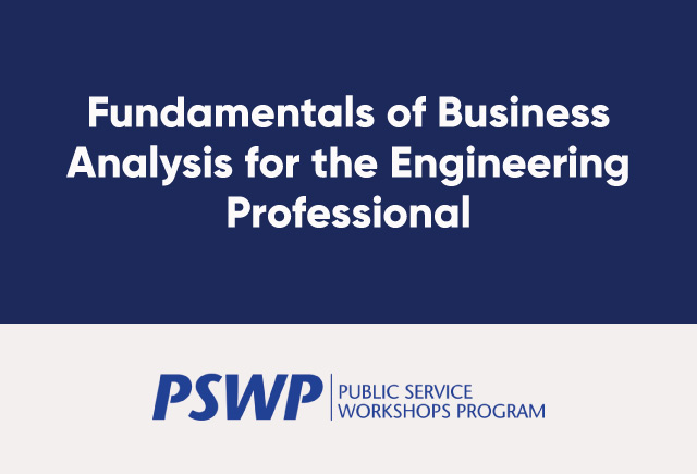 March 2023: Fundamentals of Business Analysis for the Engineering Professional