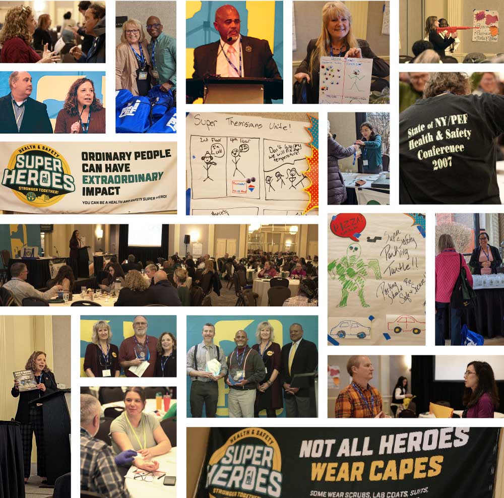 Grid of photos from the 2023 H&S Conference