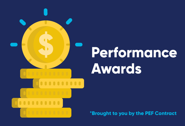 Performance awards (lump sum longevity payments) to be paid in April 2024