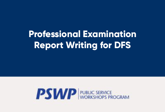 Check out the latest public service workshops!
