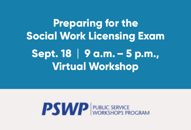Check out the latest public service workshops!