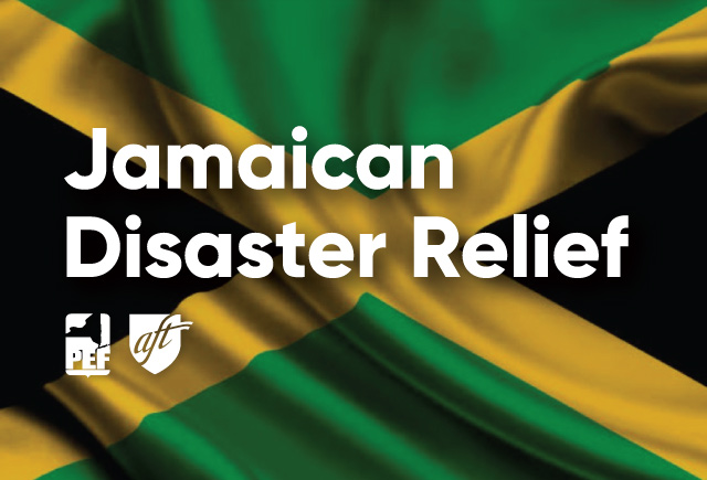 PEF sets up a way for members to donate for Jamaican Disaster Relief