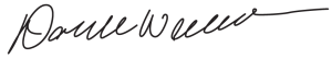Signature of Darlene Williams