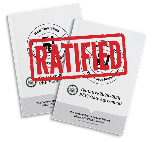 PEF members overwhelmingly ratify contract